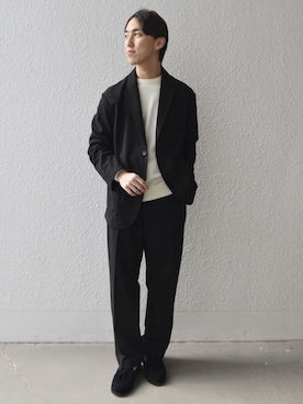 小熊さん(メンズ・173cm)の春コーディネート