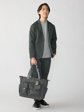 「SHIPS（シップス）のアイテム（ジャケット/アウター）」を使った、小熊さん（メンズ・173cm）の春コーディネート