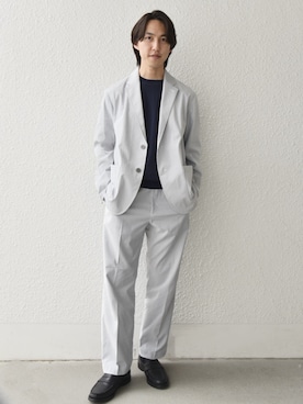 「SHIPS（シップス）のアイテム（ジャケット/アウター）」を使った、小熊さん（メンズ・173cm）の春コーディネート