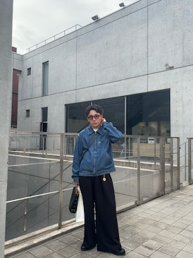 「Hender Scheme（エンダースキーマ）のアイテム（ハンドバッグ）」を使った、take082602さん（メンズ・167cm）の秋コーディネート