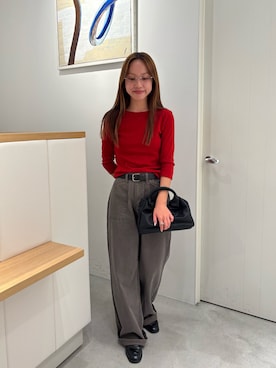 彩葉さん(レディース・161cm)の秋コーディネート