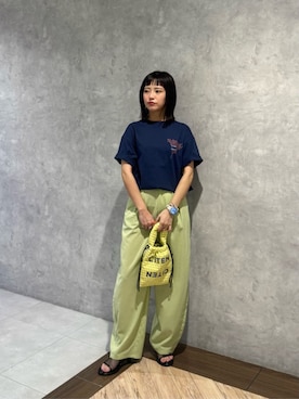 81846nmさん（レディース・154cm）の夏コーディネート