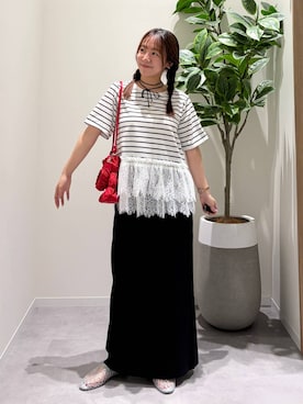 momo12gwさん(レディース・155cm)の夏コーディネート
