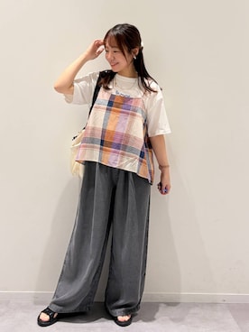 momo12gwさん(レディース・155cm)の夏コーディネート