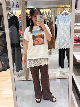 momo12gwさん(レディース・155cm)の夏コーディネート