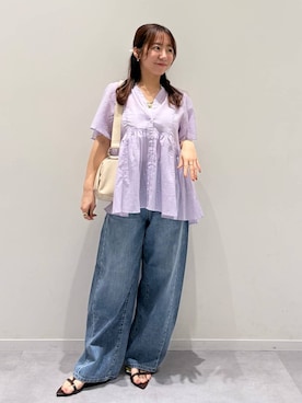 momo12gwさん(レディース・155cm)の夏コーディネート