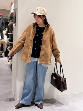 momo12gwさん(レディース・155cm)の秋コーディネート