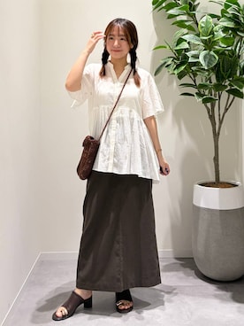 momo12gwさん（レディース・155cm）の夏コーディネート