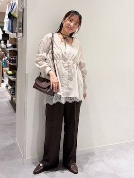 momo12gwさん（レディース・155cm）の夏コーディネート