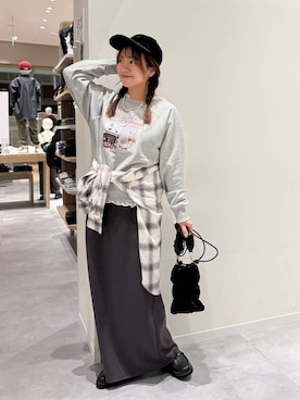 momo12gwさん(レディース・155cm)の秋コーディネート