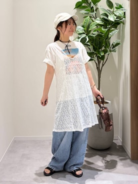 momo12gwさん(レディース・155cm)の夏コーディネート