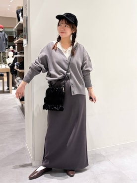 momo12gwさん（レディース・155cm）の秋コーディネート
