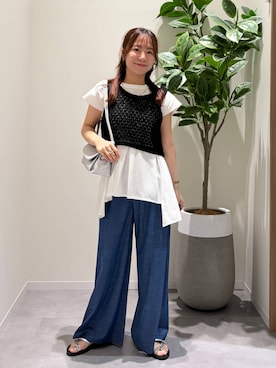 momo12gwさん(レディース・155cm)の夏コーディネート
