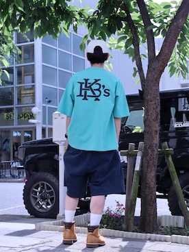 かんかんさん(メンズ・177cm)の夏コーディネート