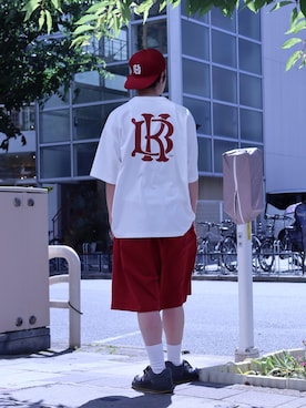 かんかんさん（メンズ・177cm）の夏コーディネート