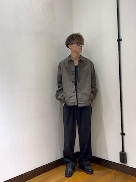 「URBAN RESEARCH（アーバンリサーチ）のアイテム（ドレスシューズ）」を使った、なとさん（メンズ・172cm）の秋コーディネート