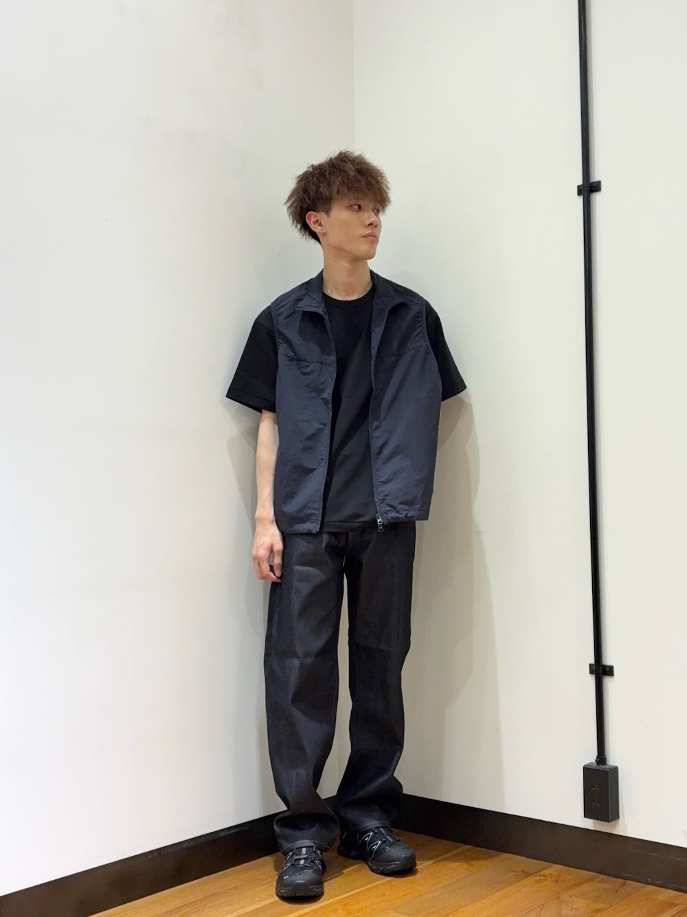URBAN RESEARCH（アーバンリサーチ）の「Wide Dad NYLON DAD VEST