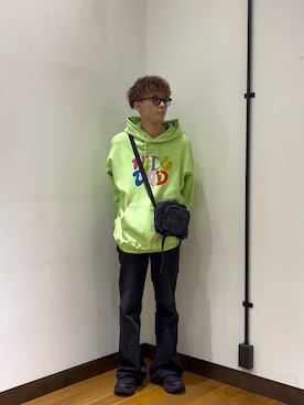 「Wide Dad（ワイドダッド）のアイテム」を使った、なとさん（メンズ・172cm）の秋コーディネート