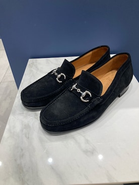 Berwick バーウィック ビットローファー 5427 ゴム×レザーソールを使っ