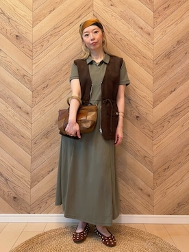 「Petitjo（プッチージョ）のアイテム」を使った、yurika151cmさん（レディース・151cm）の夏コーディネート