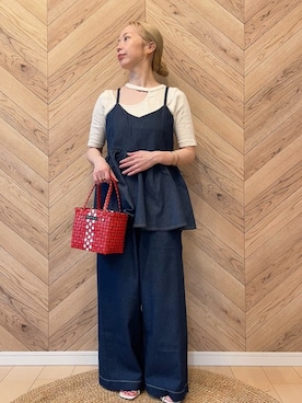 「MARNI（マルニ）のアイテム」を使った、yurika151cmさん（レディース・151cm）の夏コーディネート
