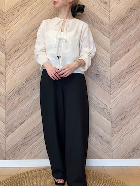 「Petitjo（プッチージョ）のアイテム」を使った、yurika151cmさん（レディース・151cm）の春コーディネート