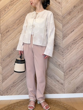 「Petitjo（プッチージョ）のアイテム」を使った、yurika151cmさん（レディース・151cm）の春コーディネート