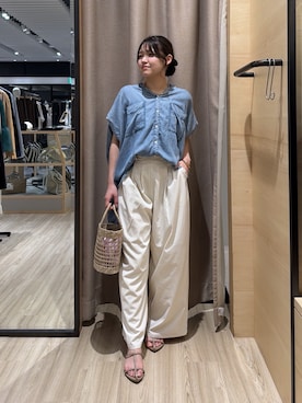 yayaさん(レディース・153cm)の夏コーディネート