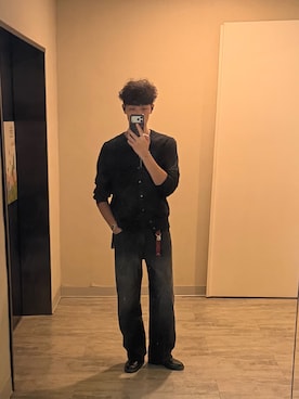 「アイテム（キーケース/キーアクセサリー）」を使った、masaru1k996さん（メンズ・183cm）の秋コーディネート