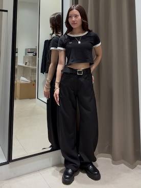 坪川佳凛さん(レディース・165cm)の夏コーディネート