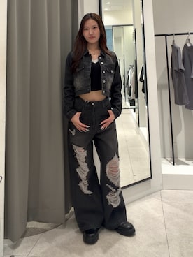 坪川佳凛さん（レディース・165cm）の夏コーディネート
