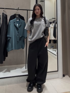 坪川佳凛さん(レディース・165cm)の春コーディネート