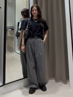 坪川佳凛さん（レディース・165cm）の夏コーディネート