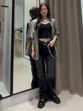 坪川佳凛さん（レディース・165cm）の夏コーディネート