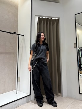 坪川佳凛さん（レディース・165cm）の春コーディネート