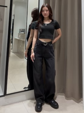 坪川佳凛さん（レディース・165cm）の夏コーディネート