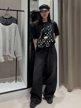 坪川佳凛さん(レディース・165cm)の春コーディネート
