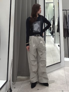 坪川佳凛さん(レディース・165cm)の夏コーディネート