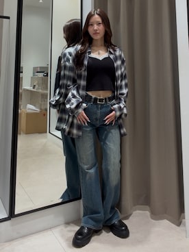 坪川佳凛さん(レディース・165cm)の夏コーディネート