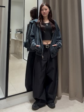 坪川佳凛さん(レディース・165cm)の夏コーディネート