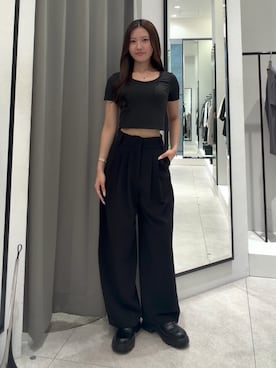 坪川佳凛さん（レディース・165cm）の夏コーディネート
