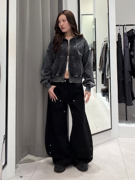 坪川佳凛さん(レディース・165cm)の秋コーディネート