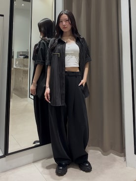 坪川佳凛さん(レディース・165cm)の夏コーディネート
