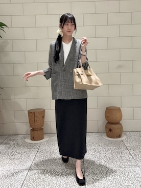坂倉 真帆 さん(レディース・169cm)の春コーディネート