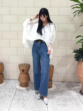 坂倉 真帆 さん（レディース・169cm）の春コーディネート