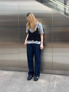 花鈴さん(レディース・163cm)の春コーディネート