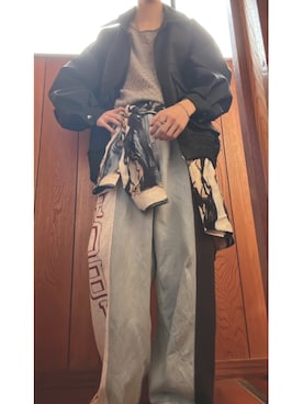 「WEGO（ウィゴー）のアイテム（ジャケット/アウター）」を使った、ponkotsu1207さん（メンズ・157cm）の冬コーディネート