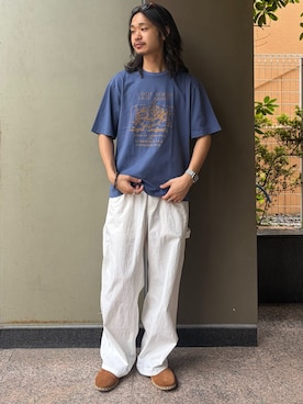 「B.C STOCK」｜shigegakiさん（メンズ・172cm）の夏コーディネート