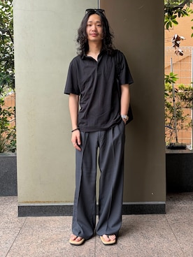 「L.L.Bean（エルエルビーン）のアイテム」を使った、shigegakiさん（メンズ・172cm）の夏コーディネート