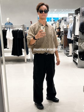うーくんさん（メンズ・183cm）の夏コーディネート